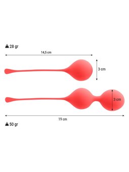 Intense - Kegel Balls Pack Kendall Red