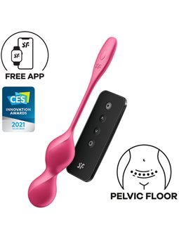 Satisfyer - Love Birds 2 Vibrating Kegel Balls + Free App