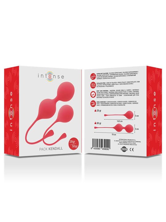 Intense - Kegel Balls Pack Kendall Red