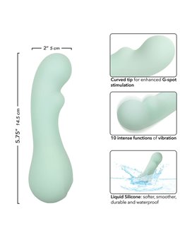 Calexotics - Pacifica Bora Bora Estimulator G Spot 10 Vibrations Aqua