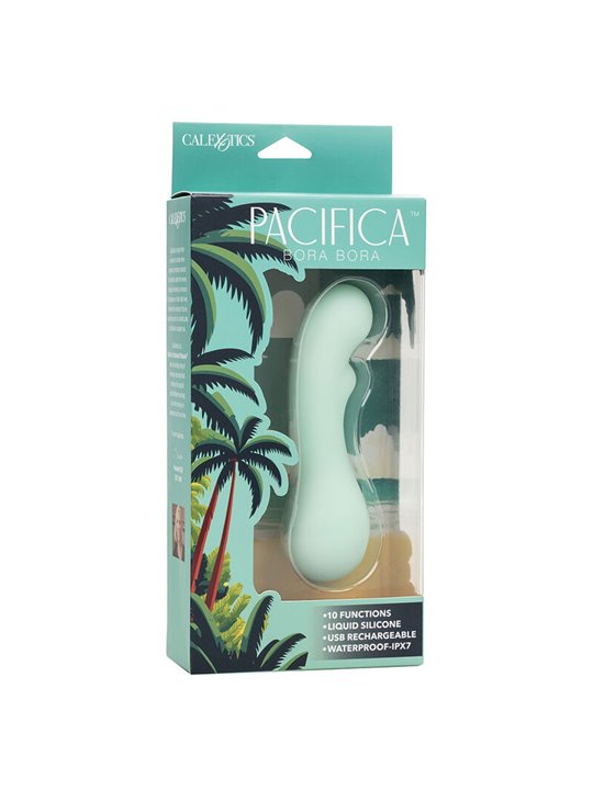 Calexotics - Pacifica Bora Bora Estimulator G Spot 10 Vibrations Aqua