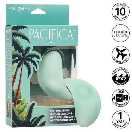 Calexotics Pacifica Bali - Massaggiatore Clitorideo 10 Funzioni Aqua