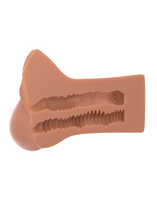 Pdx Plus Pick Your Pleasure XL - Masturbatore Vagina e Ano Realistici Marrone