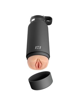 Pdx Plus - Masturbatore Uomo Vagina Realistica Bottiglia Mod. 2 Beige