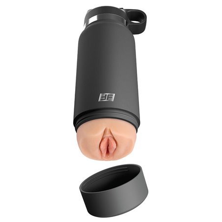 Pdx Plus - Masturbatore Uomo Vagina Realistica Bottiglia Mod. 2 Beige