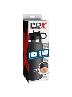 Pdx Plus - Masturbatore Uomo Vagina Realistica Bottiglia Mod. 2 Beige