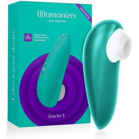 Womanizer Starlet 3 - Stimolatore Clitorideo Turchese con Aspirazione