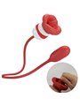 Pretty Love Aliyah - Vibratore Bullet con Lingua Vibrante Rosso