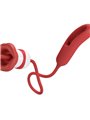 Romance Alyss - Vibratore Bullet con Lingua Vibrante Rosso