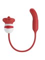 Romance Alyss - Vibratore Bullet con Lingua Vibrante Rosso