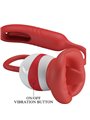 Romance Alyss - Vibratore Bullet con Lingua Vibrante Rosso