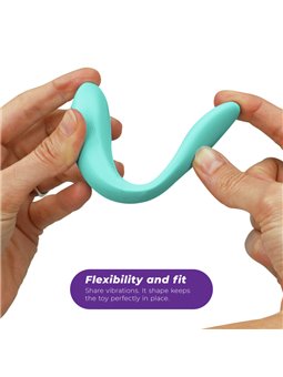 We-Vibe - Sync Lite Clitoris Stimulator Turquoise