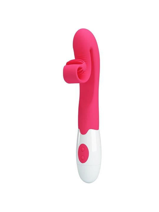 Romance - Vibratore Punto G e Stimolatore Clitorideo 30 Velocità Rosa