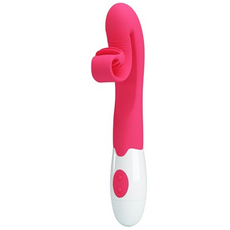 Romance - Vibratore Punto G e Stimolatore Clitorideo 30 Velocità Rosa