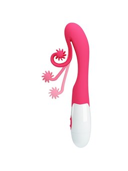Romance - Vibratore Punto G e Stimolatore Clitorideo 30 Velocità Rosa