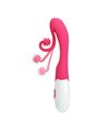 Romance - Vibratore Punto G e Stimolatore Clitorideo 30 Velocità Rosa