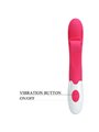 Romance - Vibratore Punto G e Stimolatore Clitorideo 30 Velocità Rosa