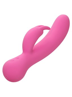 Calexotics First Time - Vibratore Rabbit Turbo Boost in Silicone Rosa
