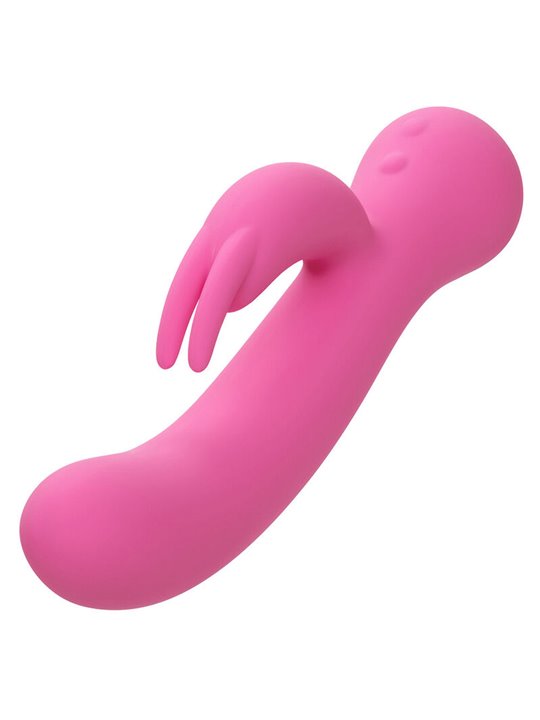 Calexotics First Time - Vibratore Rabbit Turbo Boost in Silicone Rosa