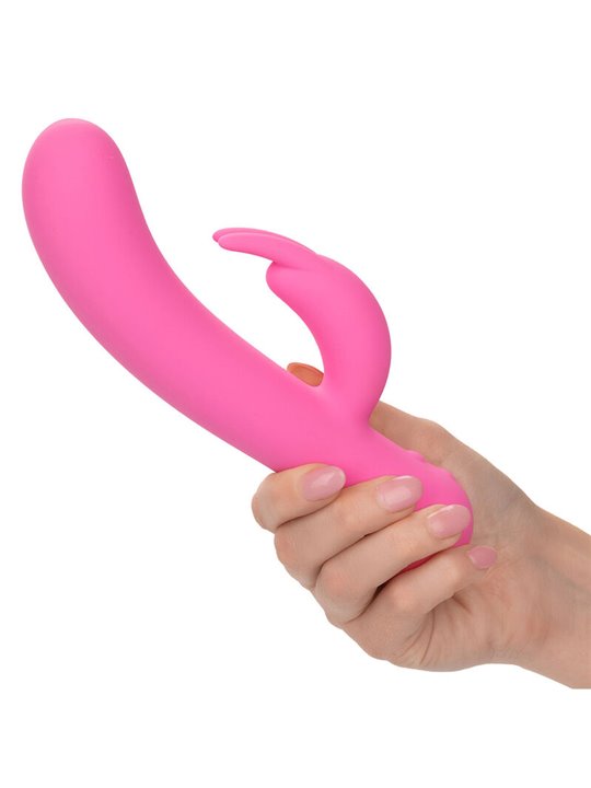 Calexotics First Time - Vibratore Rabbit Turbo Boost in Silicone Rosa