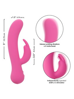 Calexotics - First Time Vibrator Rabbit Rechargeable Pink