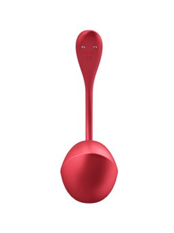 Satisfyer Shiny Petal - Ovetto Vibrante Rosso con Telecomando e App