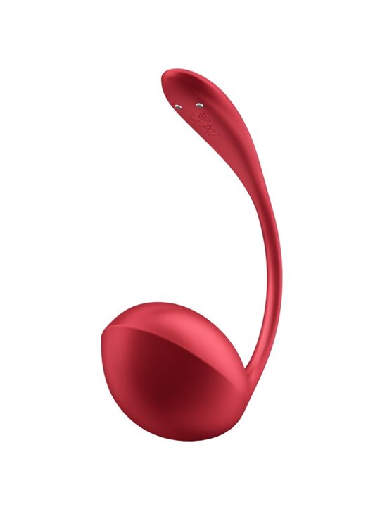 Satisfyer Shiny Petal - Ovetto Vibrante Rosso con Telecomando e App