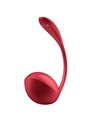 Satisfyer Shiny Petal - Ovetto Vibrante Rosso con Telecomando e App