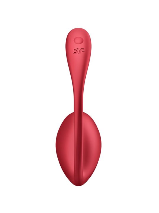 Satisfyer Shiny Petal - Ovetto Vibrante Rosso con Telecomando e App
