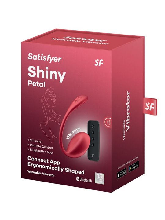 Satisfyer - Shiny Petal G Point Remote Control Stimulator Red Free App