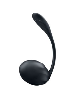Satisfyer - Ribbed Petal G Point Stimulator Remote Control Black Free App