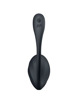 Satisfyer - Ribbed Petal G Point Stimulator Remote Control Black Free App