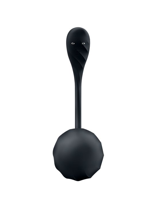 Satisfyer - Ribbed Petal G Point Stimulator Remote Control Black Free App