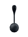 Satisfyer Ribbed Petal - Ovetto Vibrante Nero con Telecomando e App