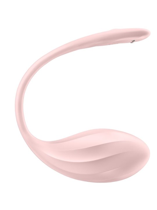 Satisfyer - Ribbed Petal G Point Remote Control Stimulator Rose Free App