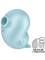Satisfyer - Sassy Seal Stimulator & Vibrator Blue
