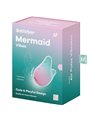 Satisfyer - Mermaid Vibes Stimulator & Vibrator Mint And Pink