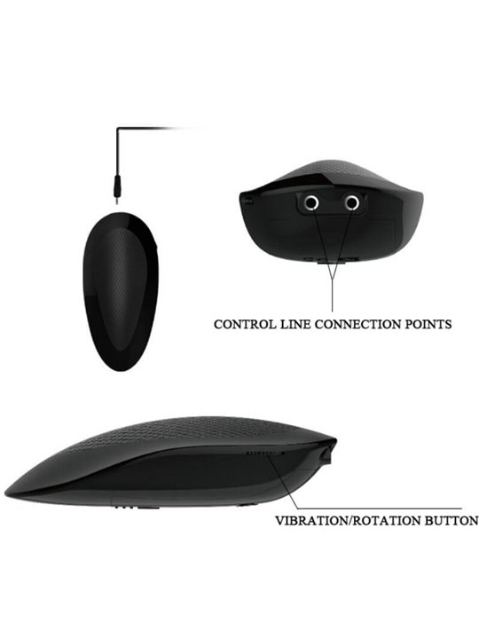 Baile - Oliver Realistic Vibrator with Rotation Function