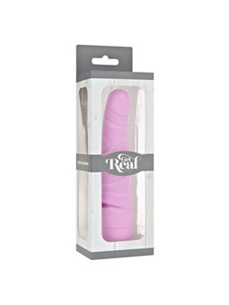 Toyjoy - Vibratore Vaginale Anale Pink Realistico Fallo Dildo Vibrante in Silicone Slim Sex Toys