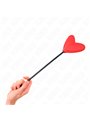 Kink - Pagaia in Pelle Vegana Rossa a Forma di Cuore 33x10 Cm