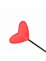 Kink - Pagaia in Pelle Vegana Rossa a Forma di Cuore 33x10 Cm