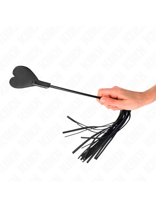 Kink - Range Whip With Heart Pandel 35 Cm