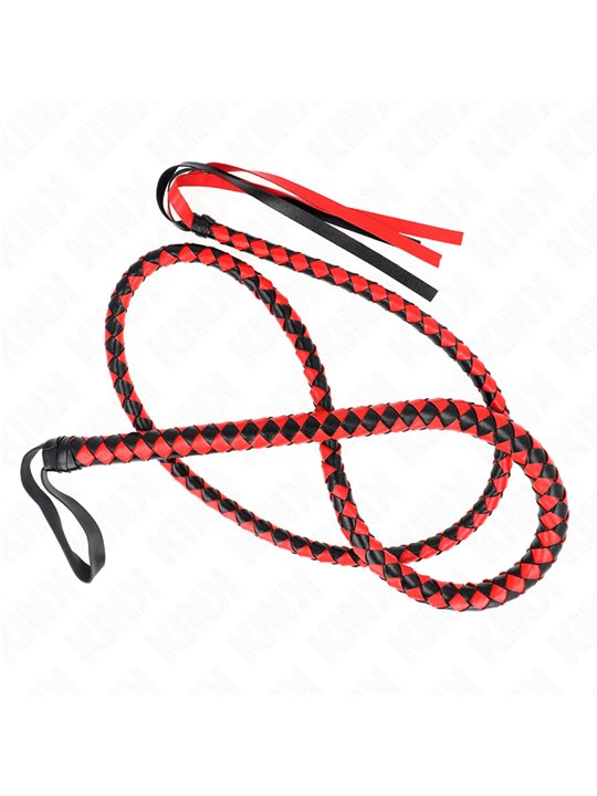 Kink - Red Long Snake Whip 210 Cm