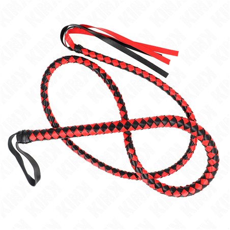 Kink - Frusta Lunga a Serpente Rossa 210 Cm