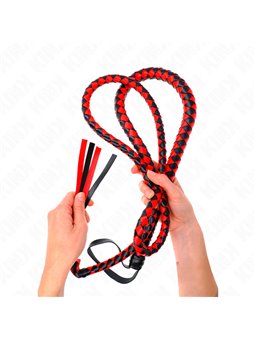 Kink - Red Long Snake Whip 210 Cm