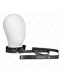 Kink - Necklace With Belt 116 Cm Black Strap Adjustable 32-50 Cm X 8 Cm