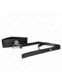 Kink - Studded Leash 116 Cm Collar With Leatherette Strap 50 X 5 Cm