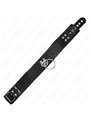 Kink - Studded Leash 116 Cm Collar With Leatherette Strap 50 X 5 Cm