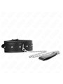 Kink - Necklace With Shiny Buckle Strap 65 Cm 48.5 Cm X 5.3 Cm