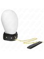 Kink - Necklace With Sponge Imitation Leather Strap Model 1 Adjustable 37-54 Cm X 3 Cm